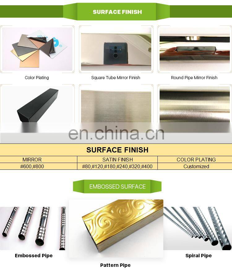 Hot sale 304 stainless steel slotted railing pipes square grooved slot tube pipe