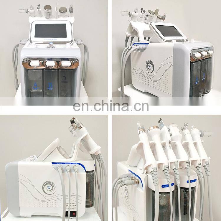 OSANO skin care dermabrasion water oxygen peeling skin whitening rf facial hydro machine