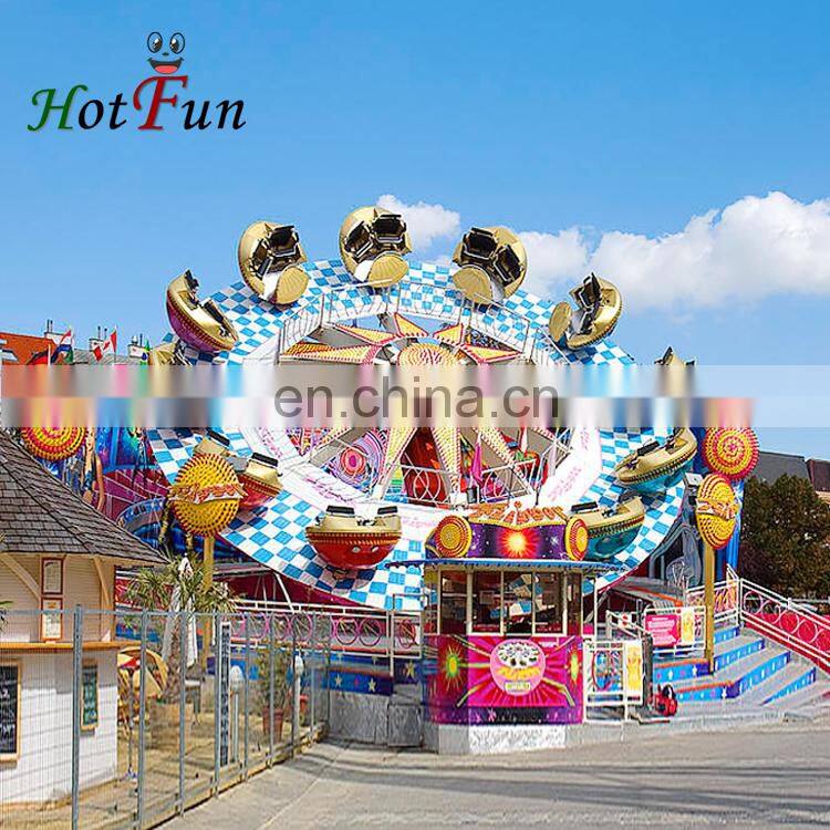 Rotating new theme Thrilling Playground kids adult turntable other amusement park rides flipper ride