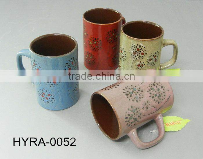 11oz Promotional color glaze mug