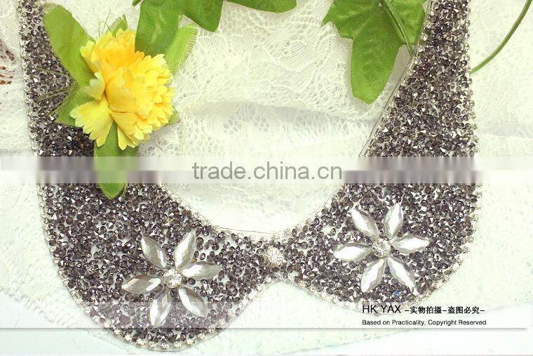 0521C China supplier custom iron on patches, rhinestone iron-on patches, wholesale iron on patches