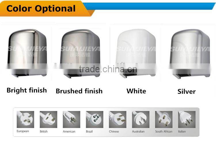 bathroom appliances stainless steel automatic hand dryer