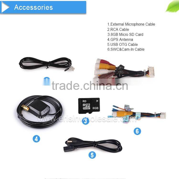 Erisin ES6903K 7" Car Audio Entertainment Car Stereo System Radio GPS Navigation for Toyota Corolla