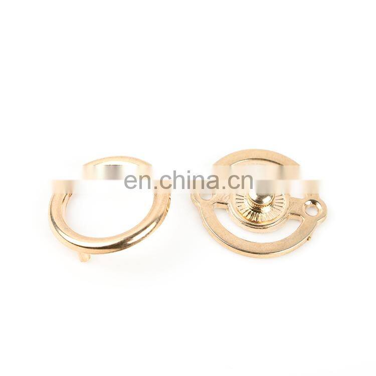 custom 4 parts metal sewing new ring prong snap fastener button