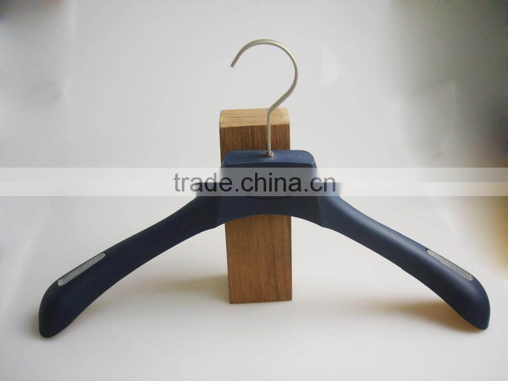 HA7055 black metal hook for plastic hanger coat adults hanger