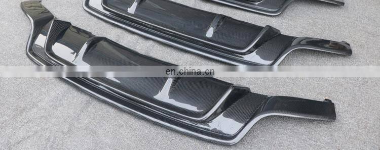 Runde Original Car Carbon Fiber Material Body Parts Front Rear Lip Side Skirt For 2012-2016 Audi RS5 Body Kit