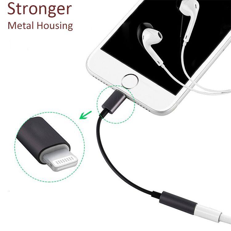 3.5Mm Aux Cable Audio Headphone Jack Adapter For Iphone 7