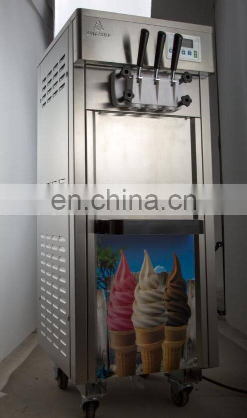 Price of hard scooping ice cream making machine ice cream machine in china