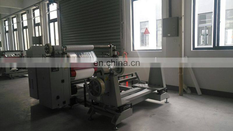Adhesive Stick Label Paper Roll Slitting Rewinding Rewinder Machine With Counter and Tension Controller
