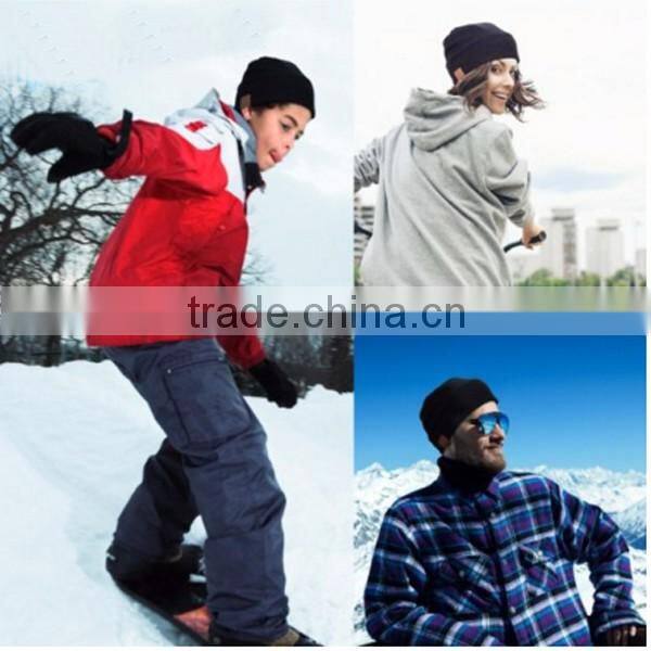 2016 Custom promotional washable hands-free music MP3 hat