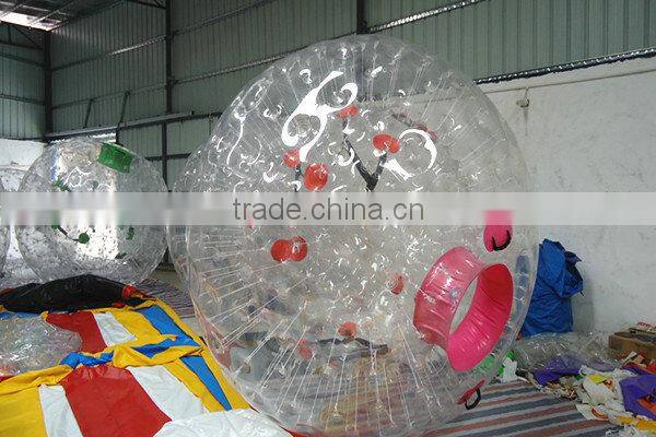 2014 hot sale Outdoor PVC / TPU kids and adults Inflatable Zorb Ball for Playground / Grassland