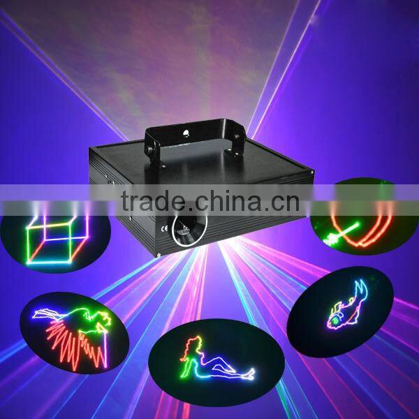 1W RGB Animation Laser Light Led Cartoon Light DJ Stage Lighting High Power Laser Light