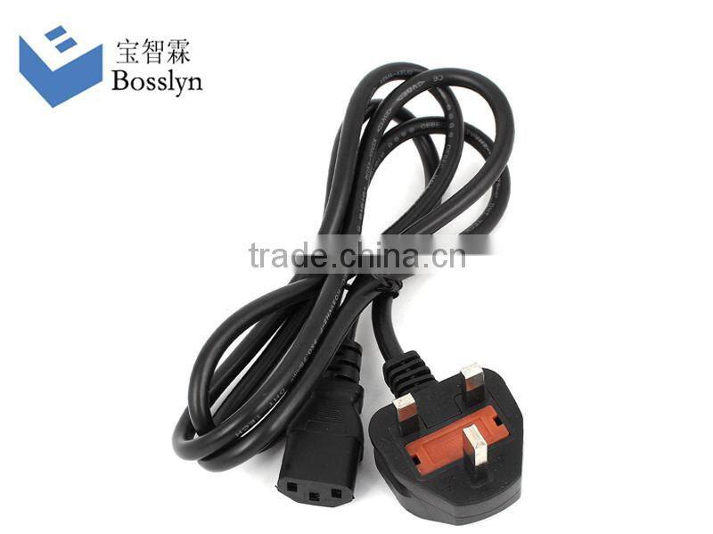 power cord for hair dryer BSI approvals guangzhou factory