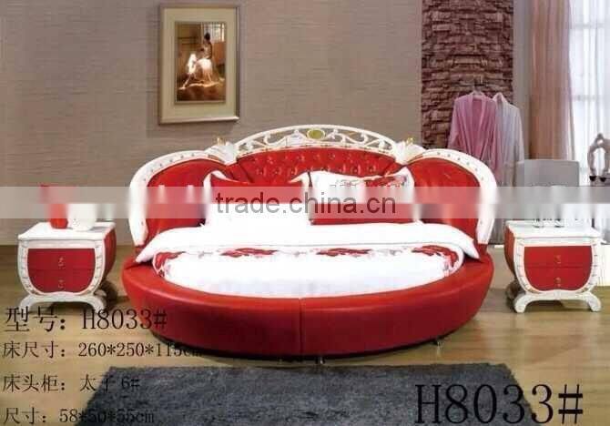 fashoin design round bed set