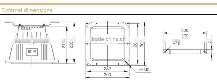 NFC9100 Anti-glare Ceiling Light