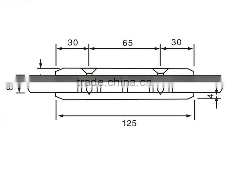 Stainless steel glass shelf clips and SS handrail clamps and handrail glass fixing