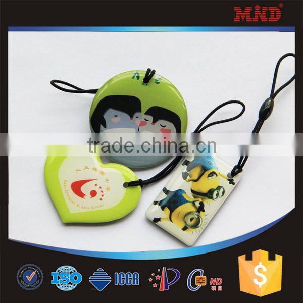 MDT344 hot sales 13.56Mhz rfid epoxy tag customized