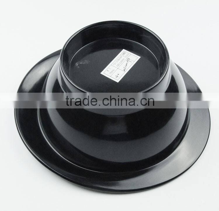 Wholesale artificial plant pot beautiful Hat shape Melamine flower pot MX1312