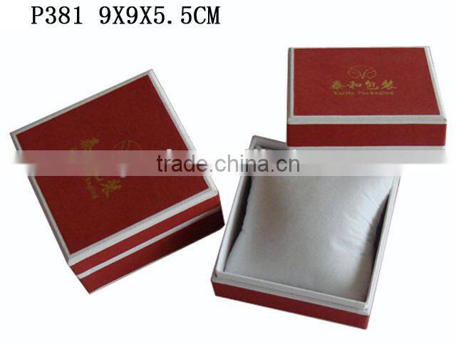 Hot sales lid and tray paper cardboard frame single watch pillow box P1804