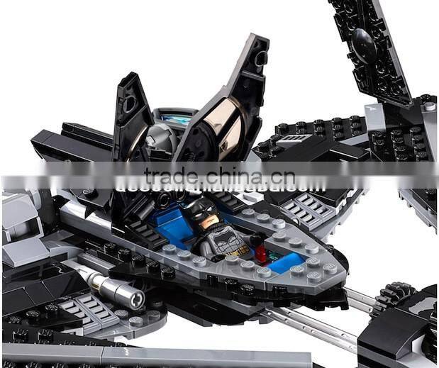 Decool 7118 518Pcs superheroes Battle of the upper air Batman vs Superman Building Bricks Toys