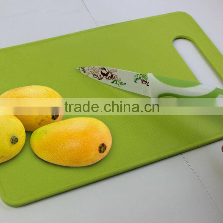 Fashion rose printing paring knife