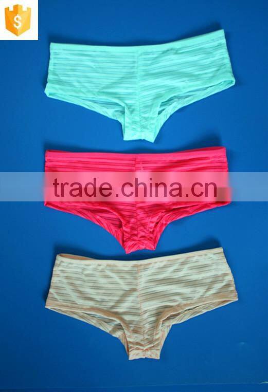 Different color beautiful sexy ladies underwear panty