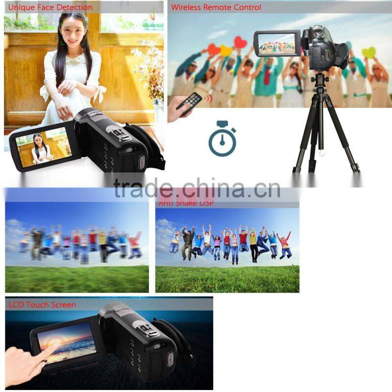 24Mp Brand New Excellent Gift 5MP Sensor Digital Video Camcorder 3" Touch Screen Multi Languages