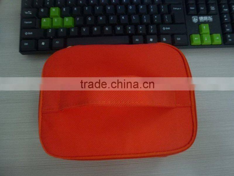 2016 flexible polyester EPE silver new folding picnic cooler bag