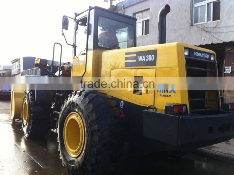 used Komatsu wa380 wheel loader, used wa380 wheel loader