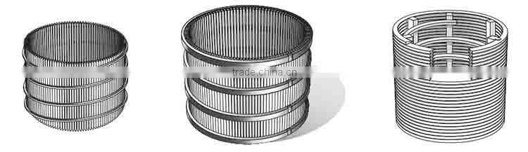 316 stainless steel wire wrapped screen