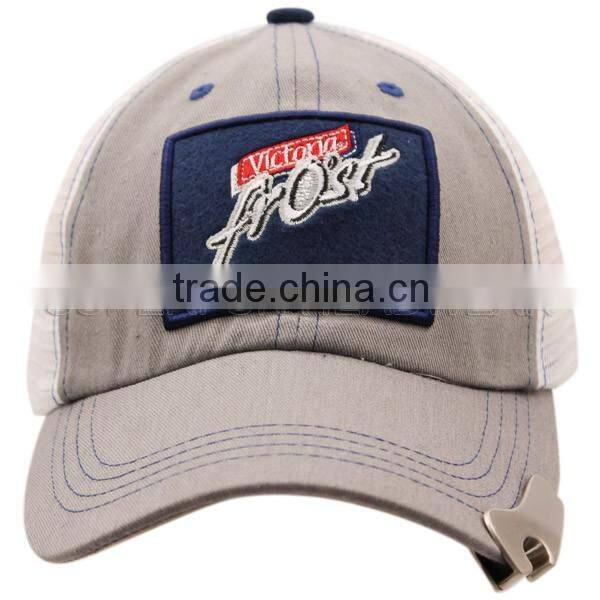 wholesale hat with metalic bottle cap opener