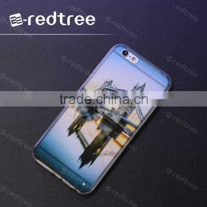 fashionable 3D acrylic design tpu fancy cell phone cover case