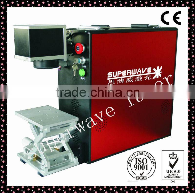 Fiber laser marking machine for animal ear tag