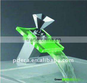 Hot! Tricolor Led basin tap