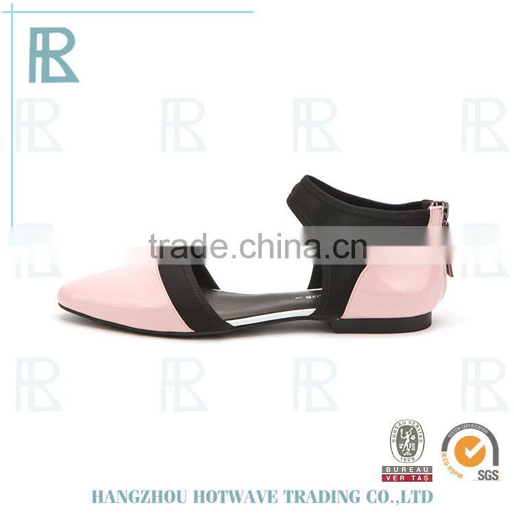 2014 New Chic Party Gambar Sex Dress Popular Flat Lady Shoes