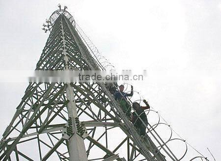 types of microwave antenna mast and communication tower