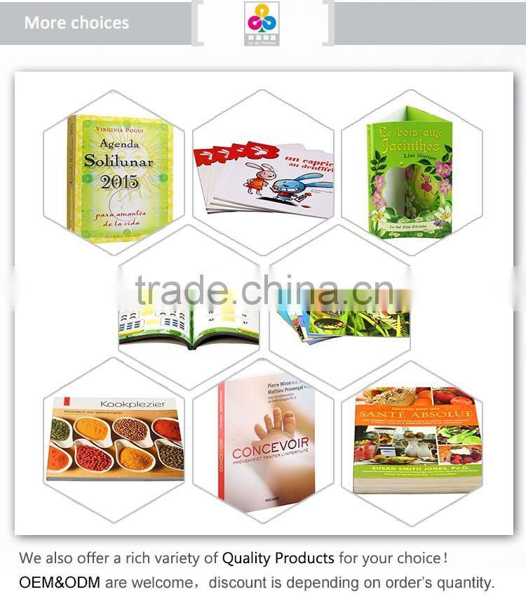 Customized Hardcover Book Printing With Die-cut Cover