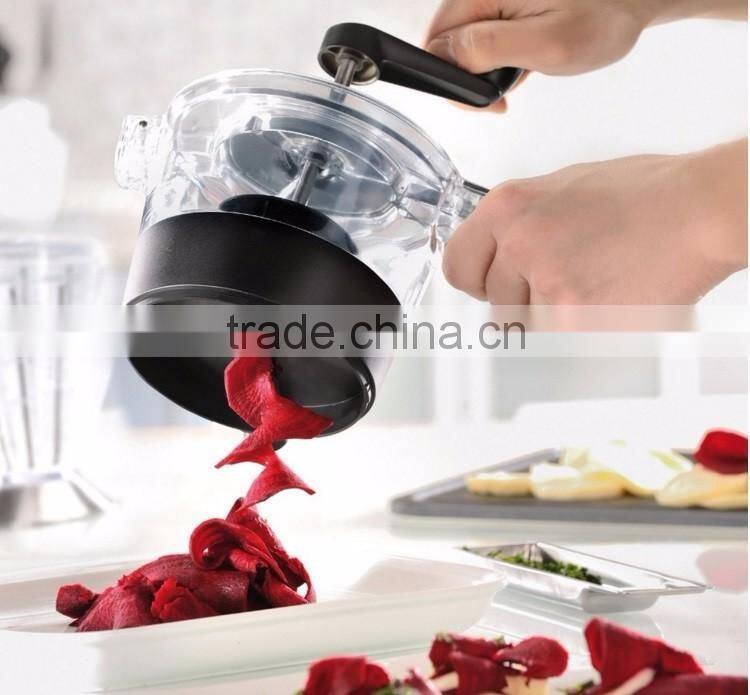 2016 Arrival Stainless Steel Spiral Cutter Mini Vegetable Fruit Spiral Slicer