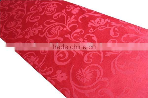 Wholesale 100% Polyester Party Decorative Christmas Table Runner