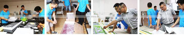 3d acrylic material architectural model with modern design and nice landscape