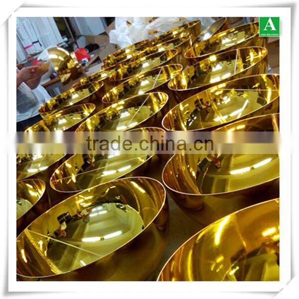 gold decorative goods plastic vacuum formed products