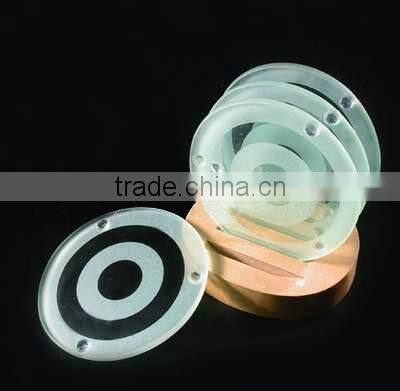 High quality clear acrylic coasters,coffee cup mats,drink coasters
