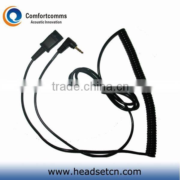 New design monaural call center 2.5mm jack telephone headset with noise cancelling microphone HSM-900NPQDJ2.5