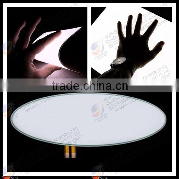 el/led glowing high brigtness shenzhen factory price fast delivery A0-A6 EL /led backlight /tape/sheet/panel