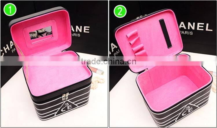 china fashion style pvc cosmetic case make up case