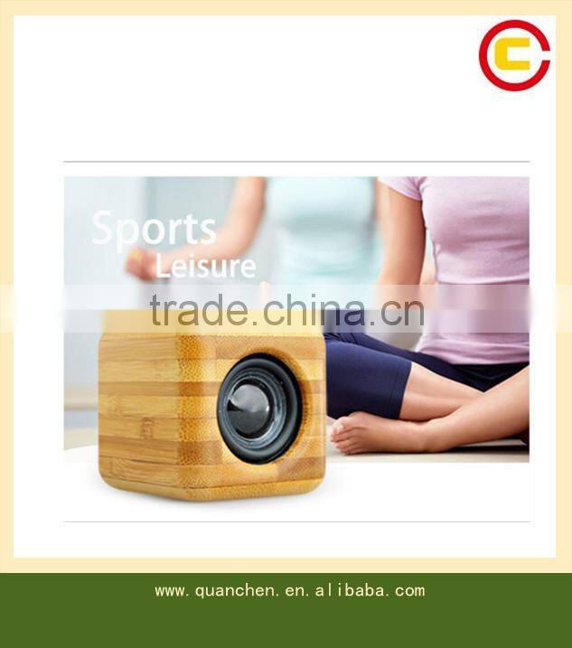 Wireless Portable Bamboo Speaker