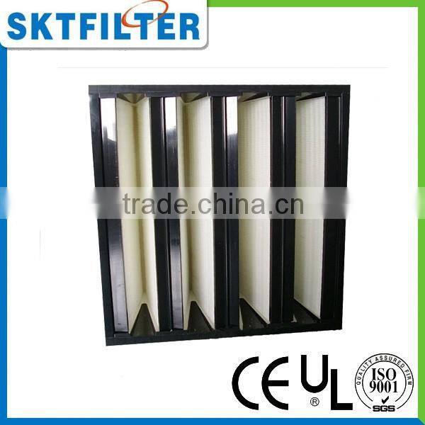 air filter manufactures V bank filter