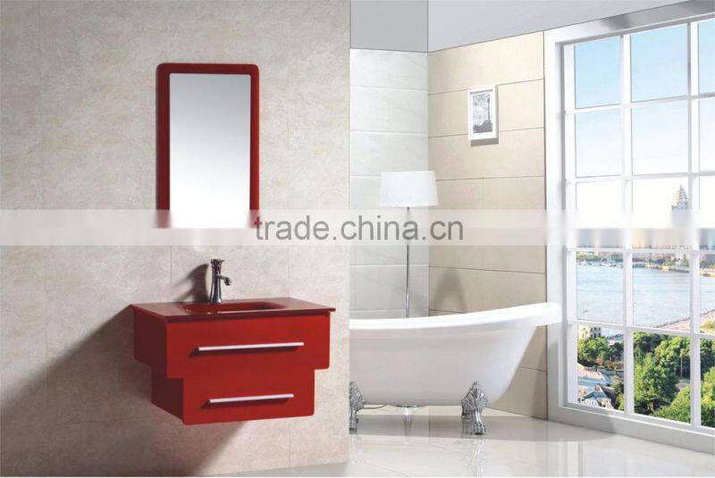 2015 New design Wall hung PVC Bathroom Cabinet 9036