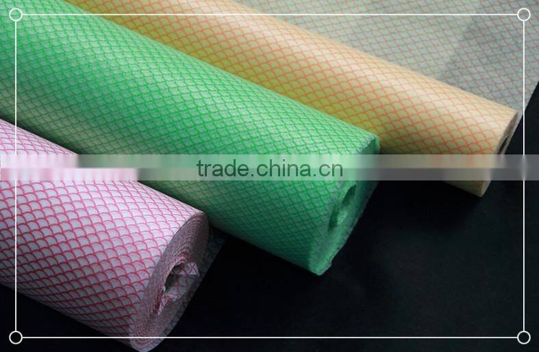 Hairou chemical bonded fish scale fashion design super cleaning cloth