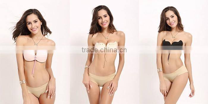 OEM Customized Cloth Silicone Mango Invisible Breast Lift Sexy Girl Bra